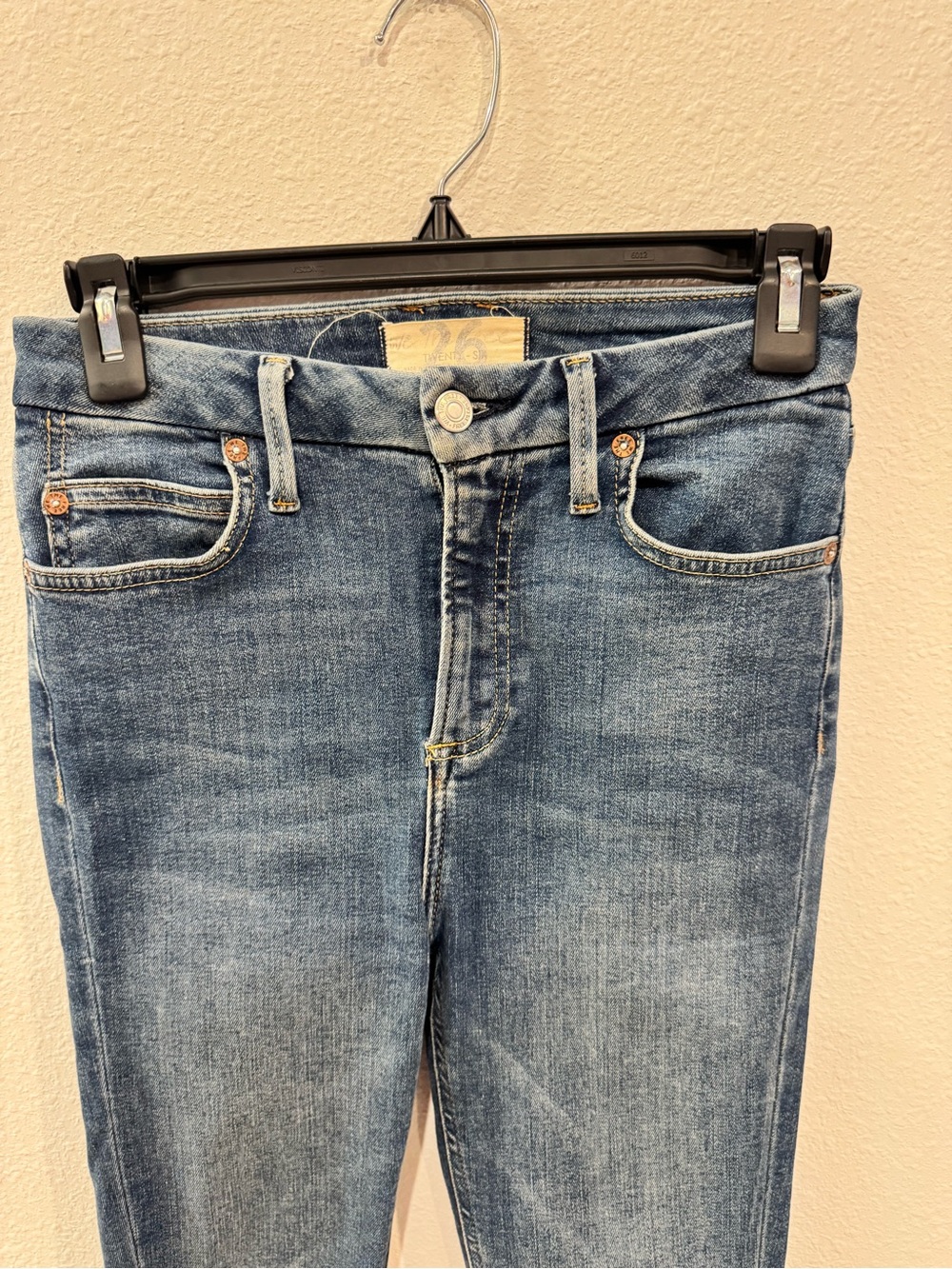 Free People Classic High-Rise Women's Blue Jeans Size 26